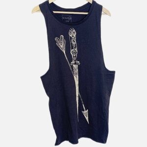 We The Free Charcoal Sleeveless Tunic L